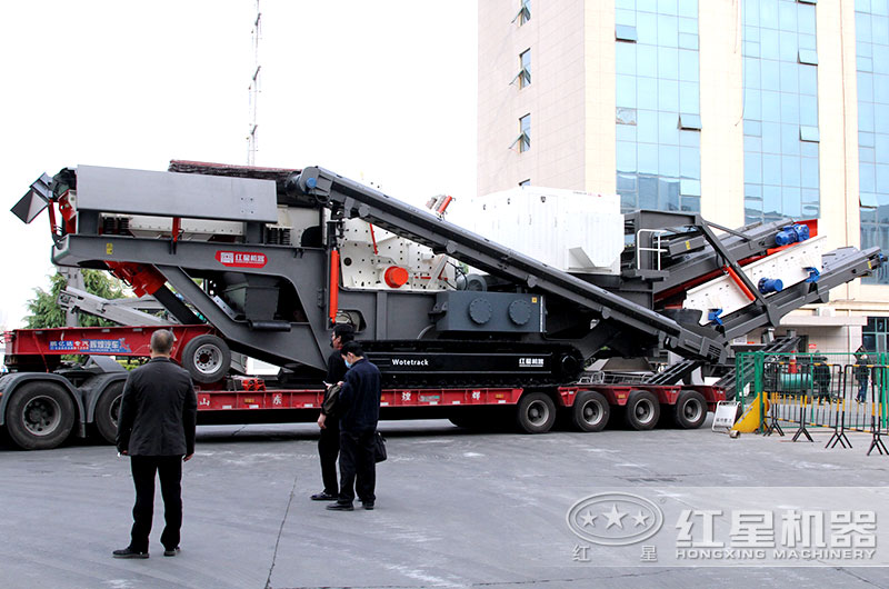 履帶式砂石粉碎機全力出擊，碎石效果驚人，報價是多少？